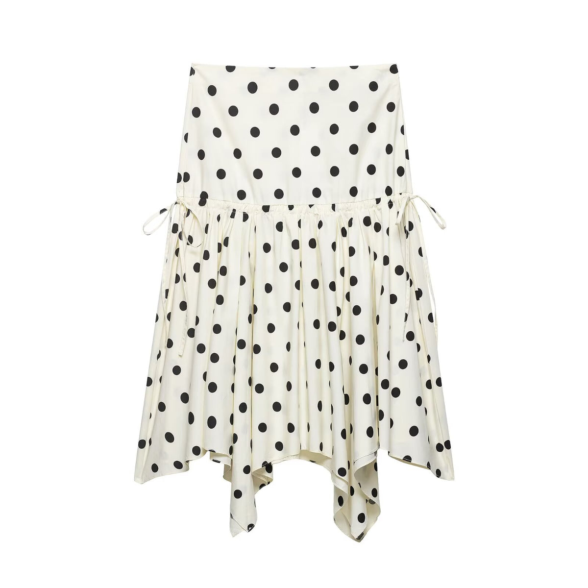 polka dot skirt